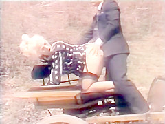 Funny Italian Porn – Simpatica scena di sesso su un calesse con cavallo